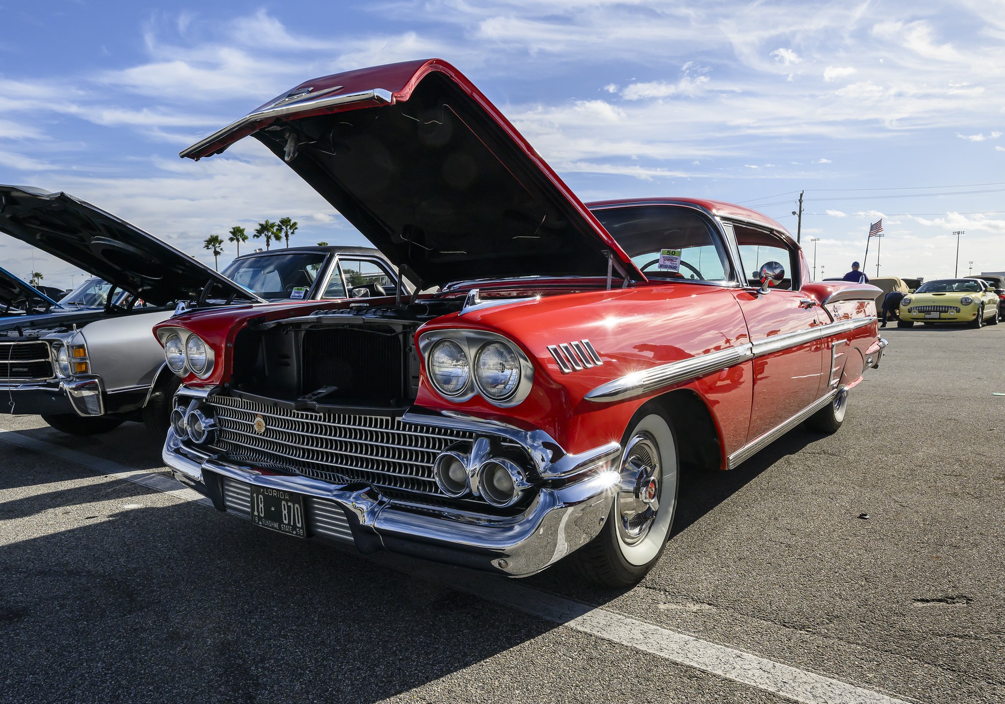 Cars for sale in the corral