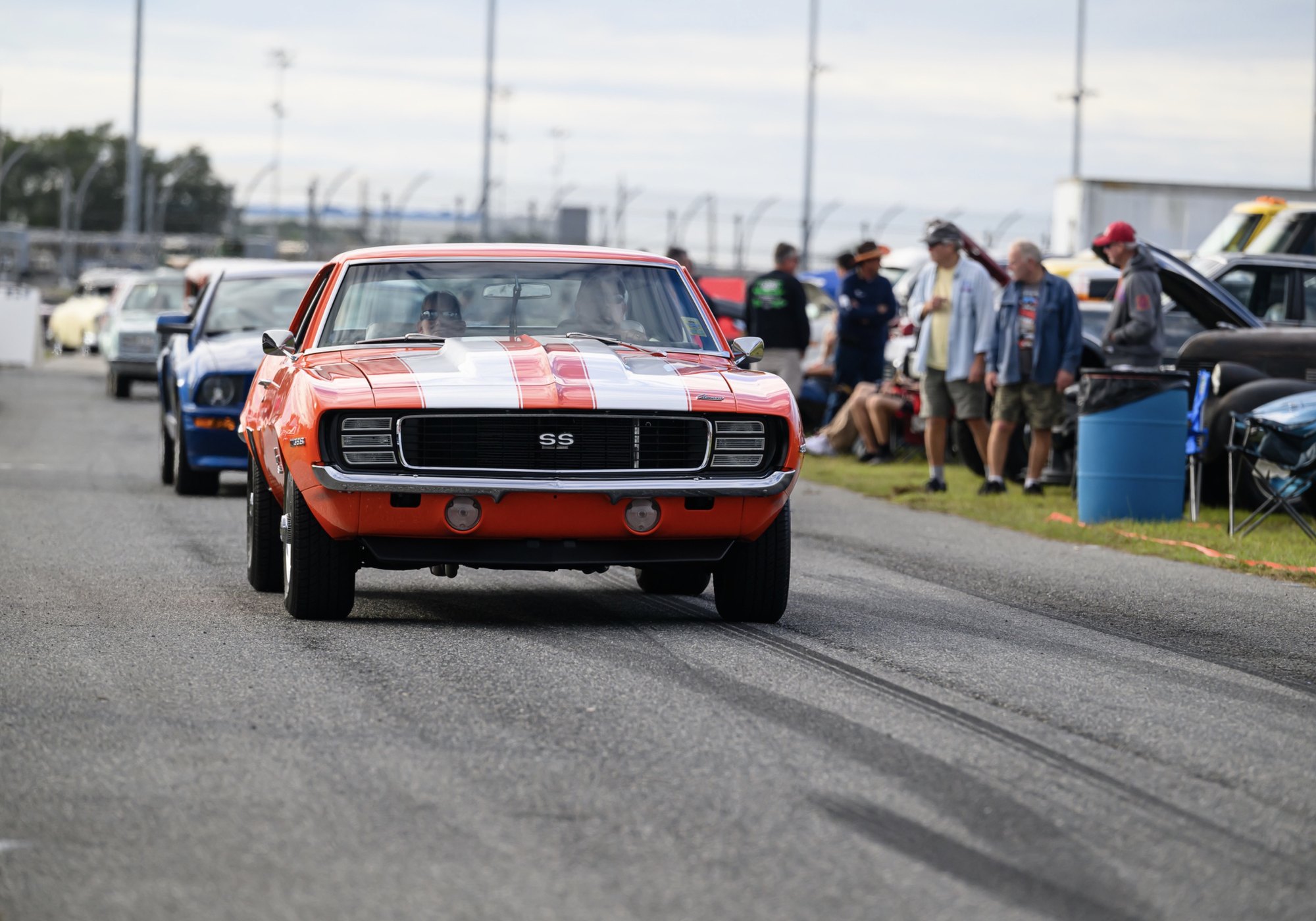 Show cars at the Daytona Turkey Run®